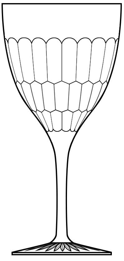 Thirlmere Water Goblet by Wedgwood-1