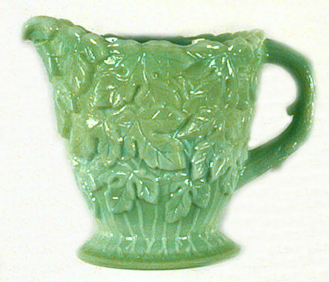 Bramble Green Creamer by Westmoreland-1