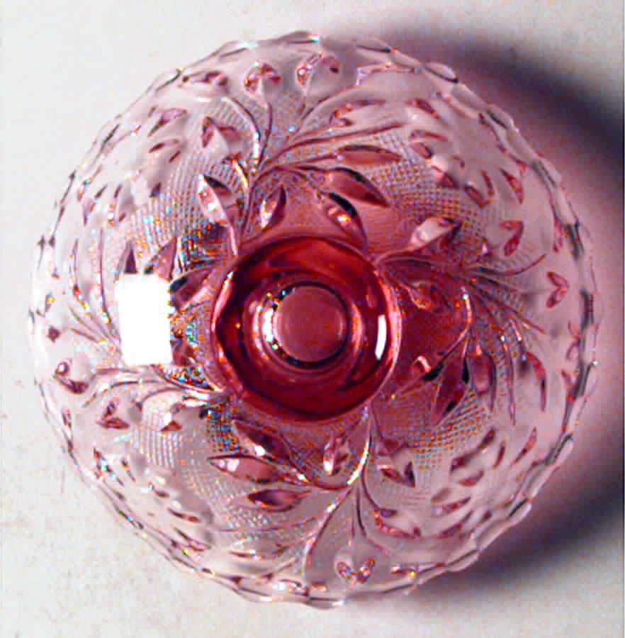 Roselin Pink Single Light Candlestick by Westmoreland-1