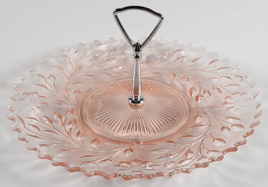 Roselin Pink Center Handle Tray by Westmoreland-1