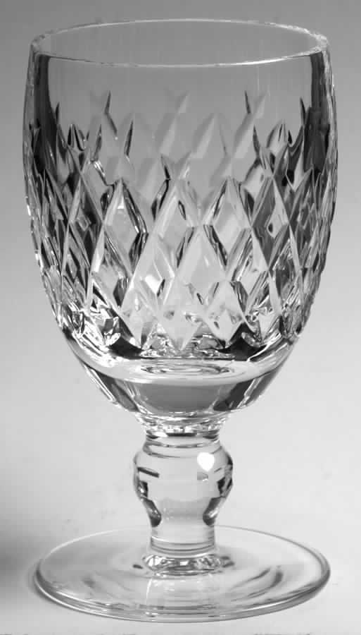 Boyne (Non Cut Foot) Claret Wine by Waterford Crystal-1