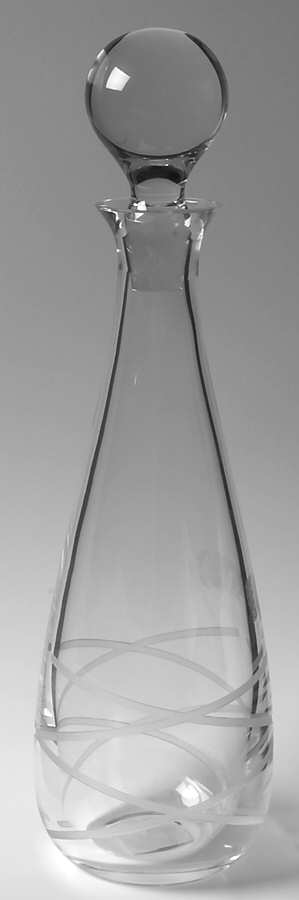 Blanc Sur Blanc Decanter & Stopper by Wedgwood-1