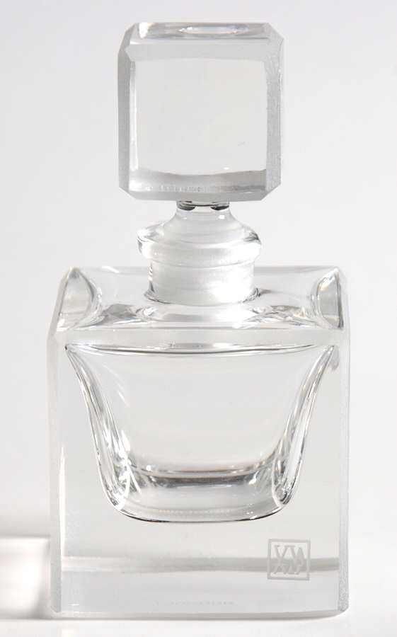 Illusion Square Perfume Bottle & Stopper by Wedgwood-1