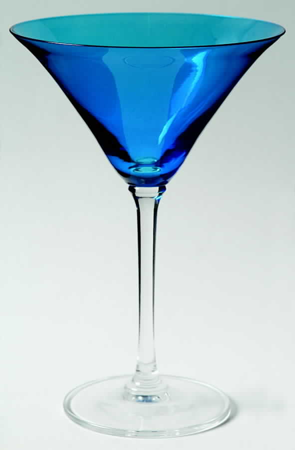 Classic Sapphire Blue (Martini) Martini Glass by Wedgwood-1