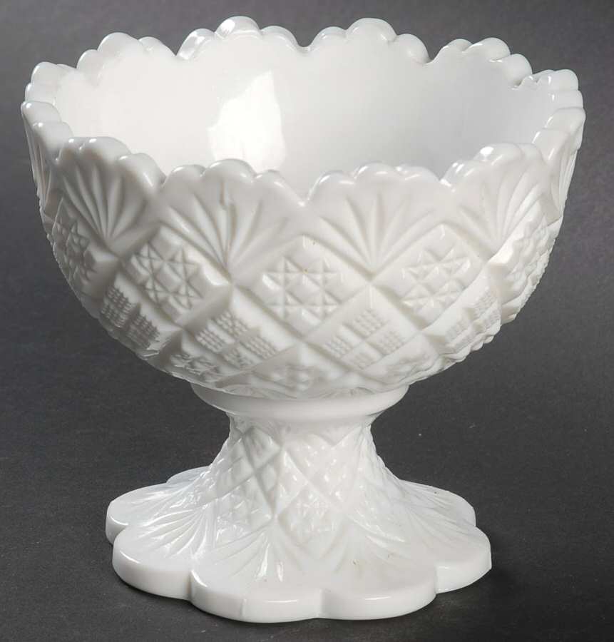 Thumbelina Milk Glass Child's Punch Bowl by Westmoreland-1