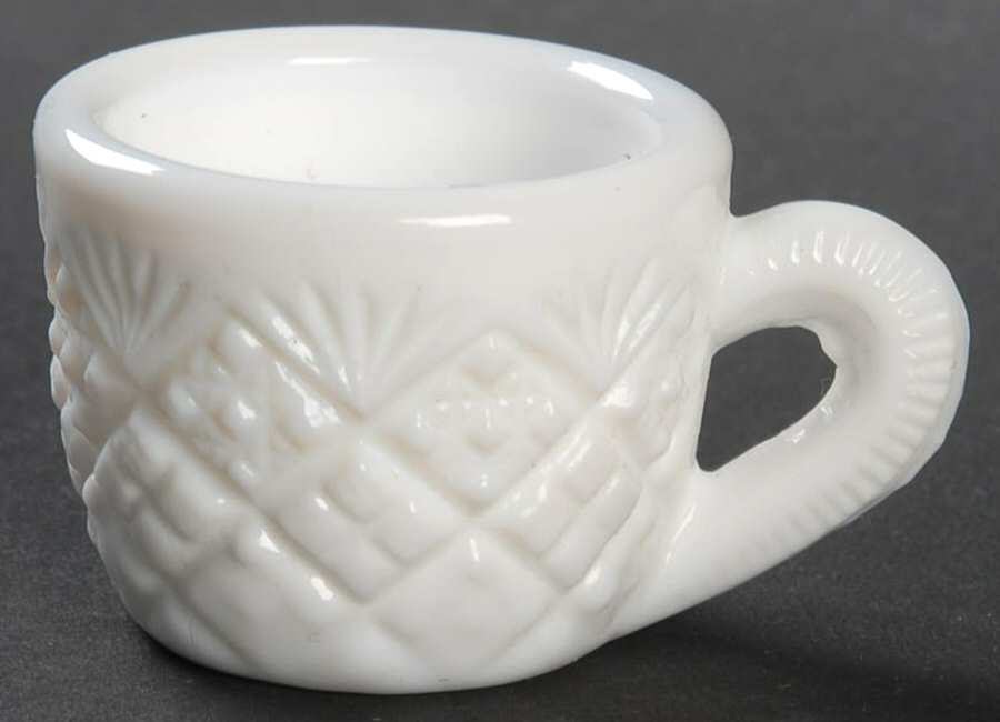 Thumbelina Milk Glass Child's Punch Cup by Westmoreland-1