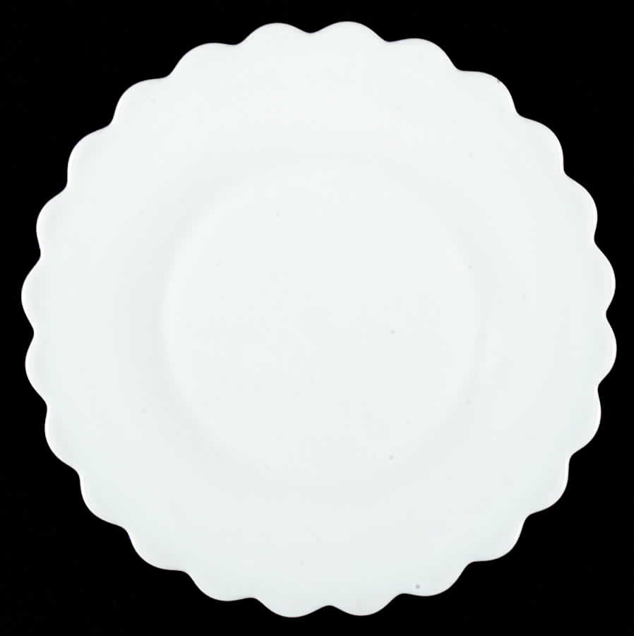 American Hobnail Milk Glass Luncheon Plate by Westmoreland-1