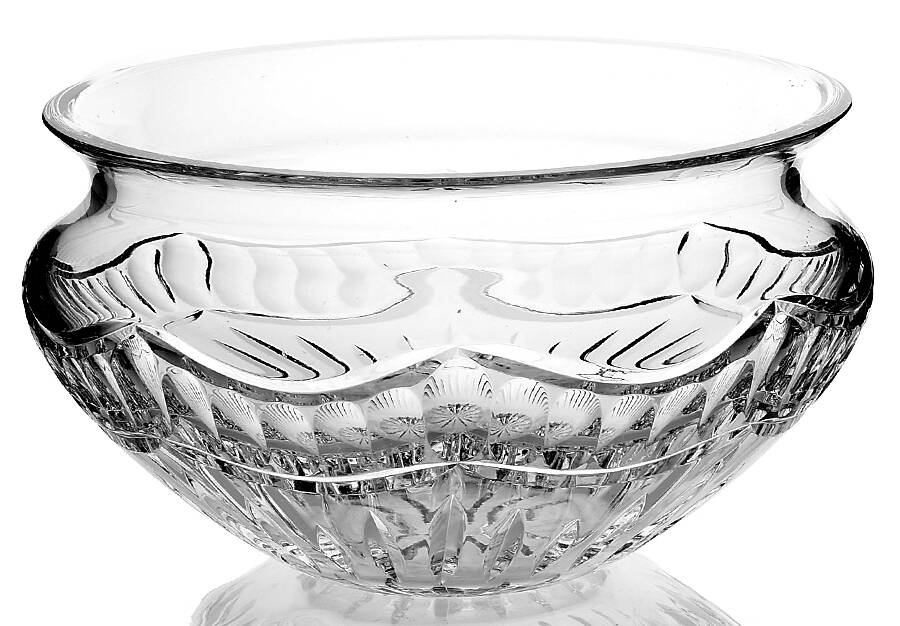 Pompeii Collection 9" Round Bowl by Waterford Crystal-1