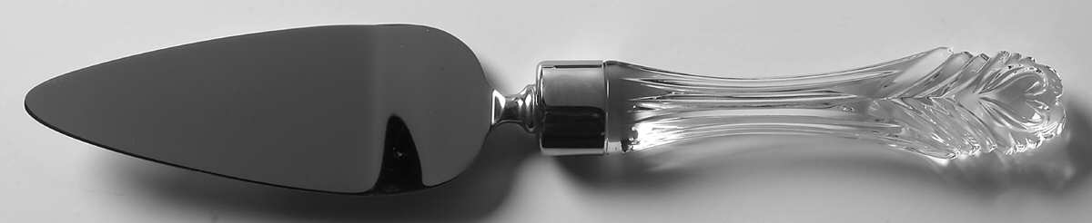 Wedding Collection Cake Server W/Stainless Blade by Waterford Crystal-1