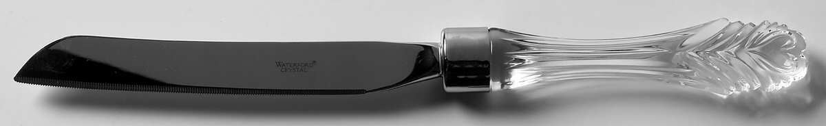 Wedding Collection Wedding Cake Knife W/Stainless Blade by Waterford Crystal-1