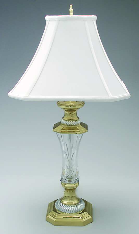 Florence Court Collection Shade for 14" Electric Lamp by Waterford Crystal-1