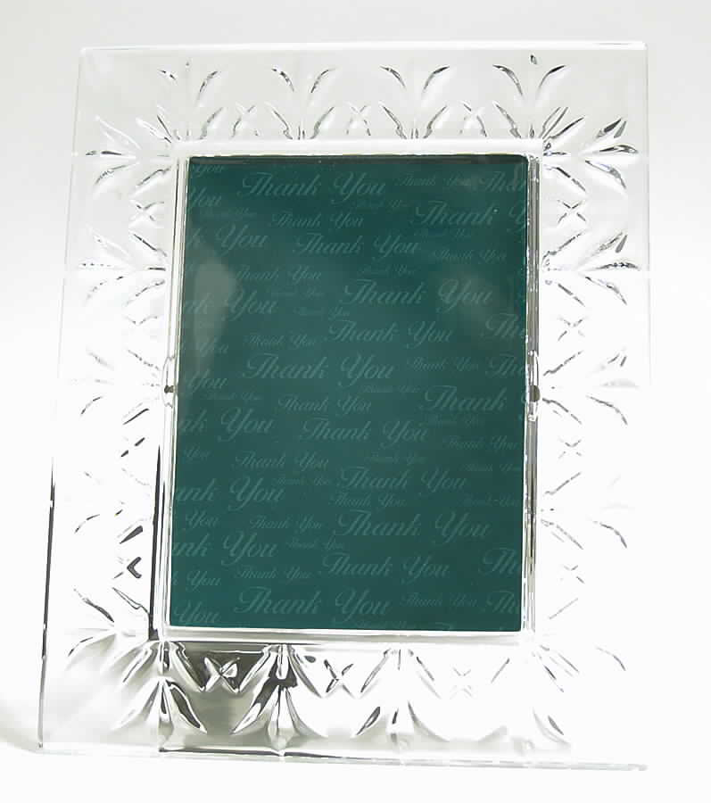 Thank You Thank You Frame-Holds 5" X 7" Photo by Waterford Crystal-1
