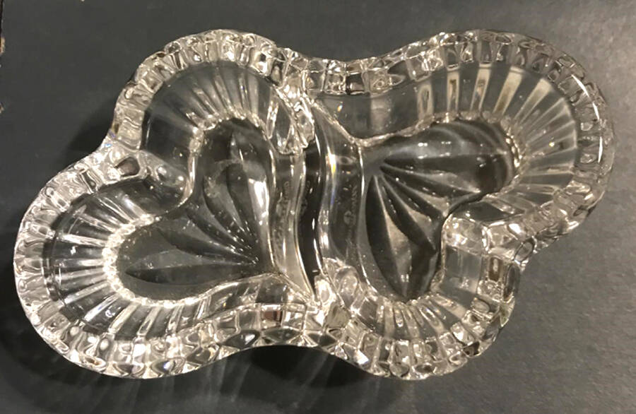 With Love Double Heart Dish With Love by Waterford Crystal-1