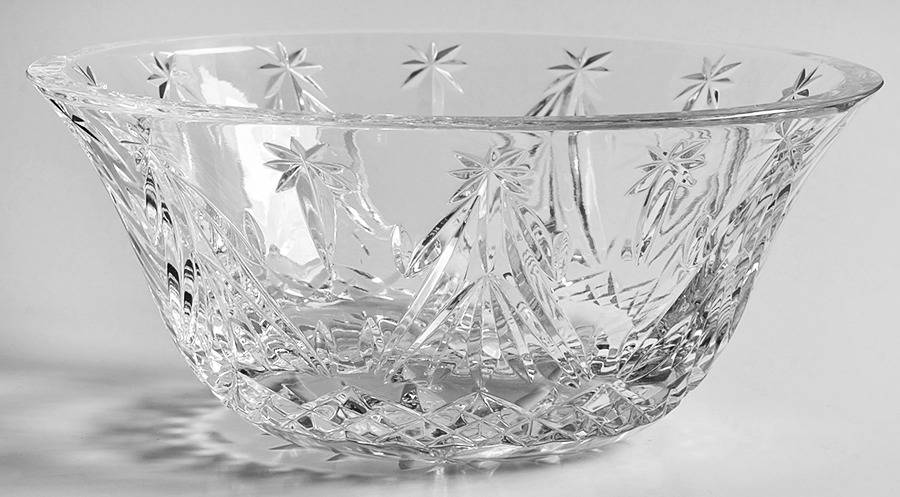 Happy Holidays 7" Round Bowl by Waterford Crystal-1