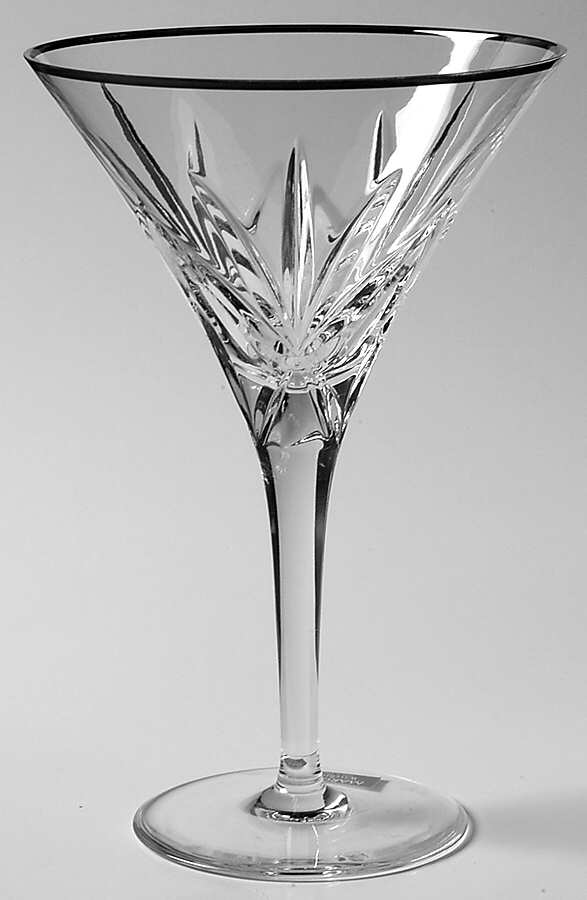 Caprice Platinum Martini Glass by Waterford Crystal-1