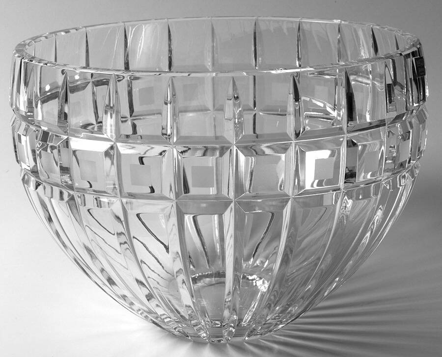 Quadrata 9" Round Bowl by Waterford Crystal-1