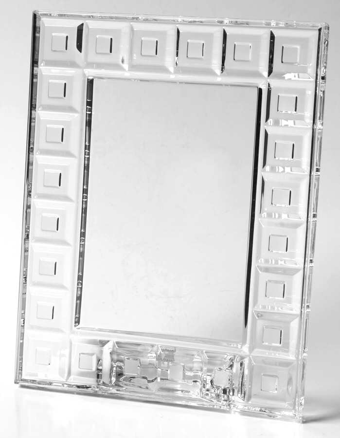 Quadrata Frame-Holds 3" X 5" Photo by Waterford Crystal-1
