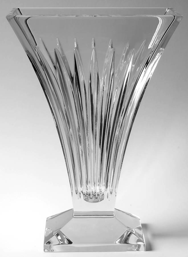 Clarion 9" Flower Vase by Waterford Crystal-1