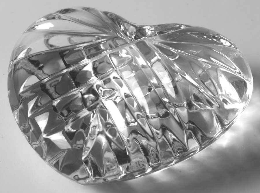 Wedding Heirloom Collection Heart Hand Cooler by Waterford Crystal-1