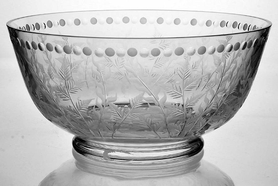 Fern 9" Salad Bowl by William Yeoward-1