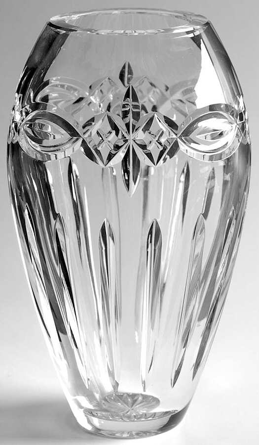 Dolmen 9" Flower Vase by Waterford Crystal-1