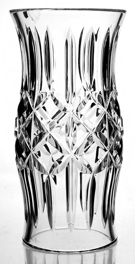 Crystal and Brass Collection Prescott Hurricane Lamp Globe by Waterford Crystal-1