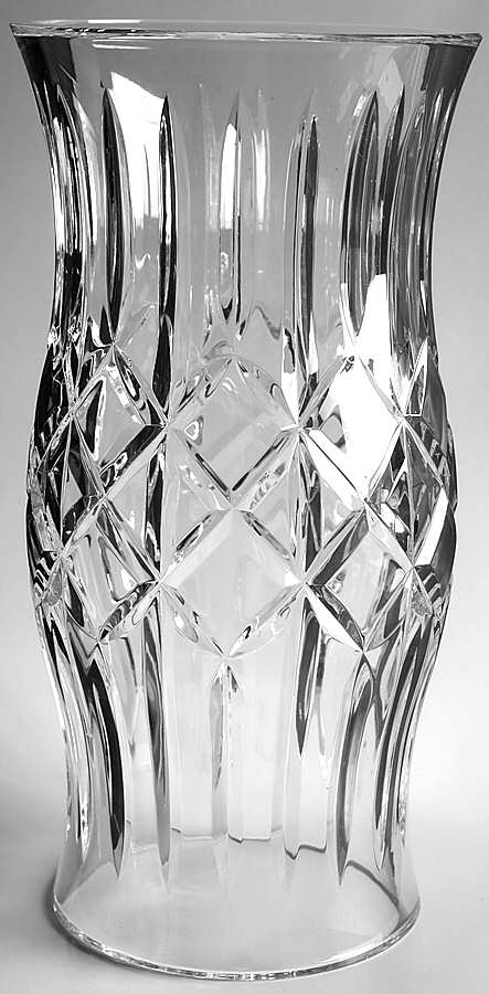 Crystal and Brass Collection Prescott Hurricane Lamp Globe by Waterford Crystal-1