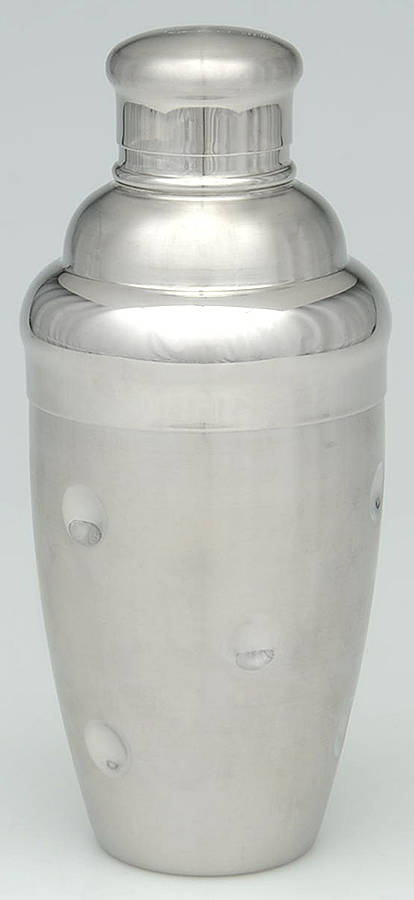 Polka Dot Cocktail Shaker & Lid by Waterford Crystal-1