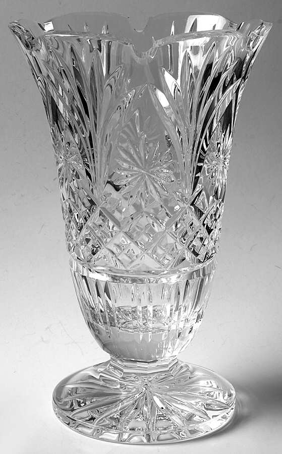 Romance of Ireland Collection 10" Flower Vase by Waterford Crystal-1
