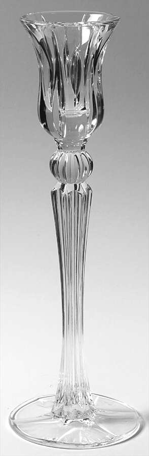 Sheridan 10" Tall Single Light Candlestick by Waterford Crystal-1