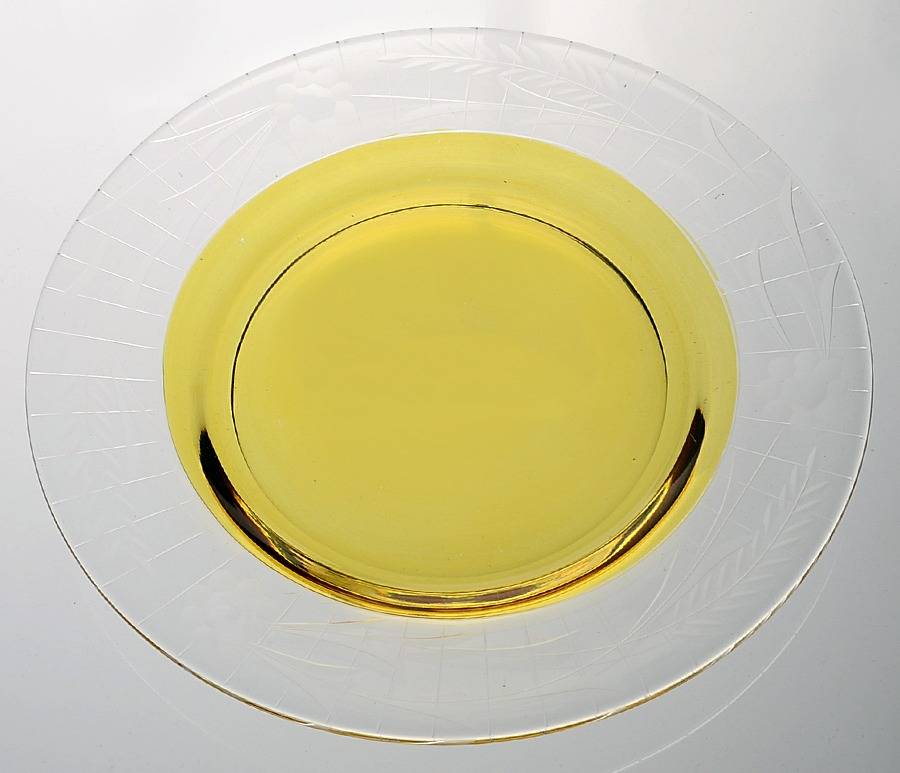 Design 229 7" Salad Plate by Sterling Crystal-1
