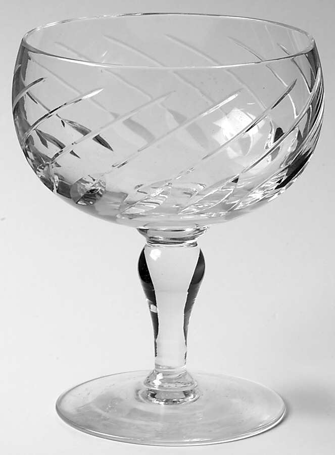 Pirouette Champagne/Tall Sherbet by Webb Corbett-1