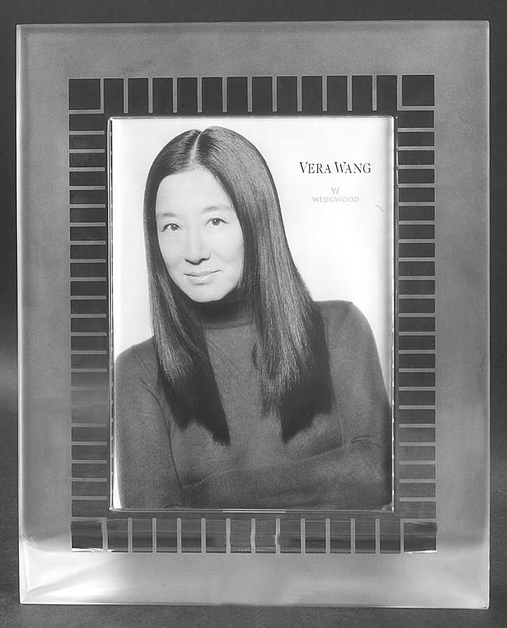 Modern Graphic Frame-Holds 5" X 7" Photo by Wedgwood-1