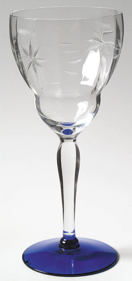 WGL2 (Blue Foot) Water Goblet by Weston-1