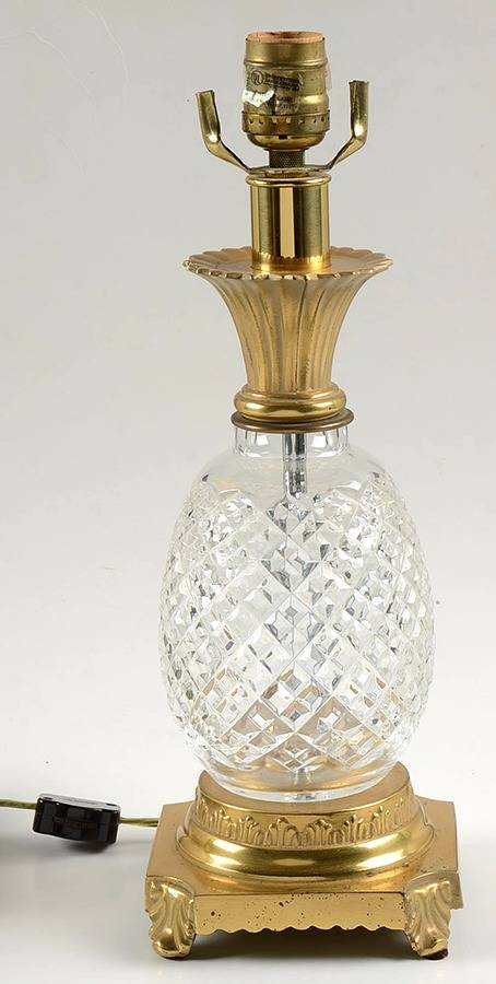 Hospitality Collection 19" Electric Lamp Base by Waterford Crystal-1