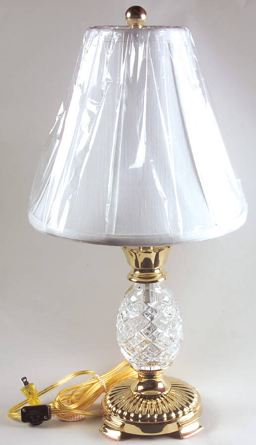 Hospitality Collection 18" Electric Lamp & Shade by Waterford Crystal-1