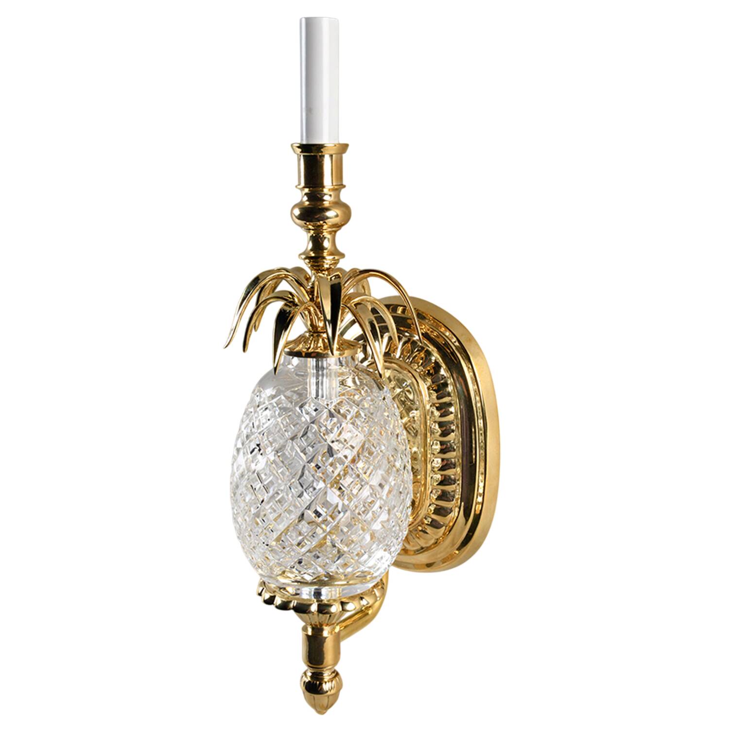 Hospitality Collection 1 Arm Electric Wall Sconce by Waterford Crystal-1