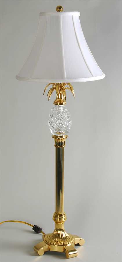 Hospitality Collection 35" Buffet Lamp & Shade by Waterford Crystal-1