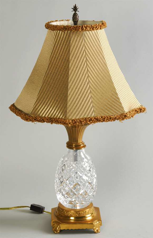 Hospitality Collection 22" Electric Lamp & Shade by Waterford Crystal-1