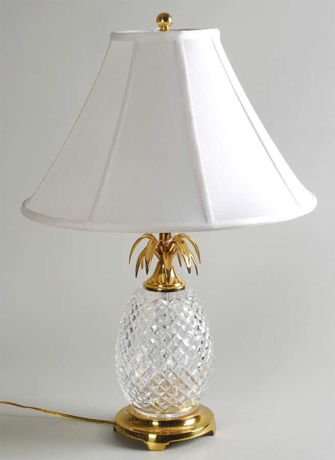Hospitality Collection 23" Electric Lamp & Shade by Waterford Crystal-1