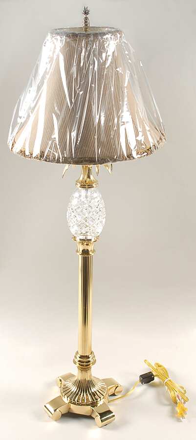 Hospitality Collection 35" Buffet Lamp & Shade by Waterford Crystal-1