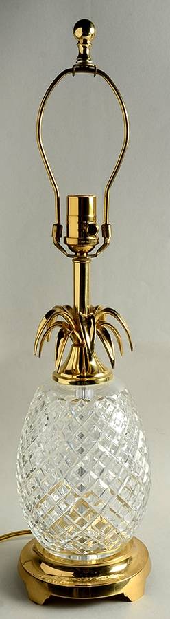 Hospitality Collection 23" Electric Lamp Base by Waterford Crystal-1