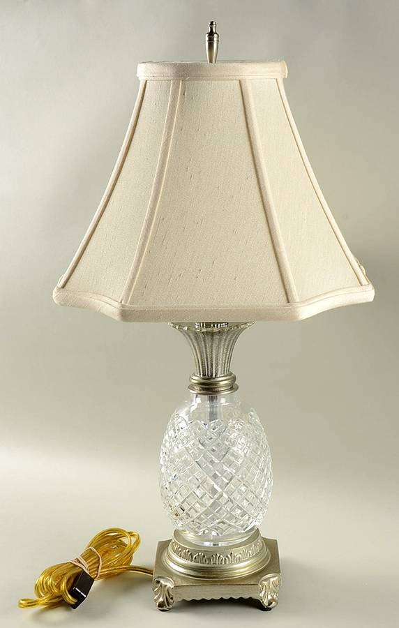 Hospitality Collection 22" Electric Lamp & Shade by Waterford Crystal-1