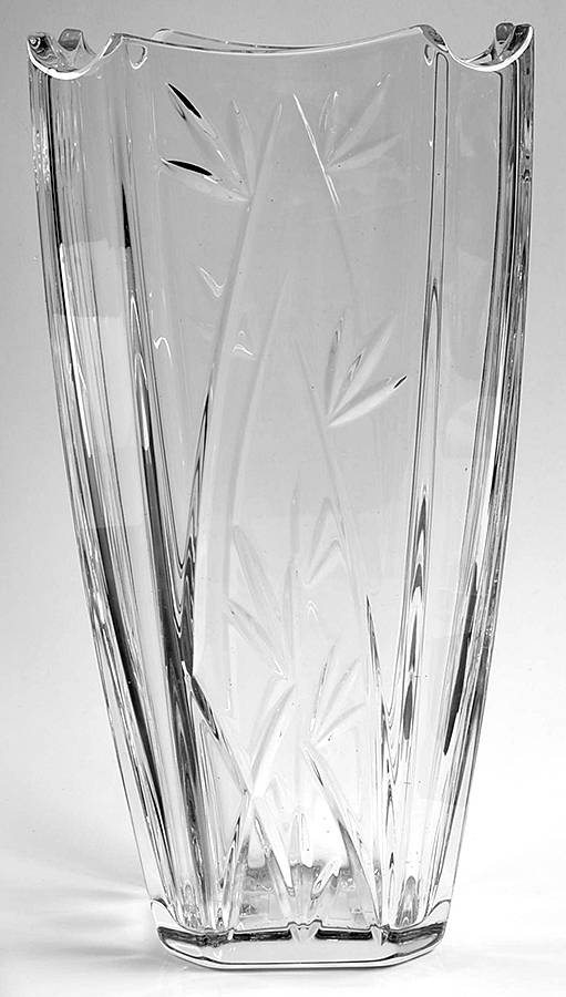 Bamboo Collection 13" Flower Vase by Waterford Crystal-1
