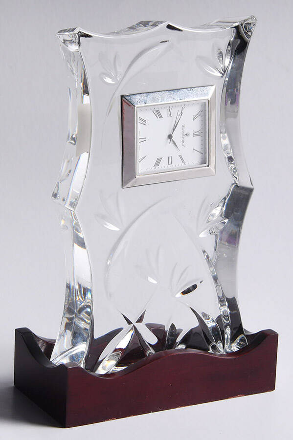 Bamboo Collection Quartz Clock by Waterford Crystal-1
