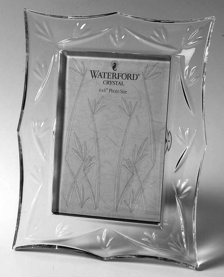 Bamboo Collection Frame-Holds 4" X 6" Photo by Waterford Crystal-1