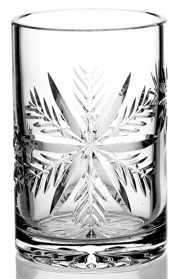 Snow Crystals Hurricane Votive by Waterford Crystal-1