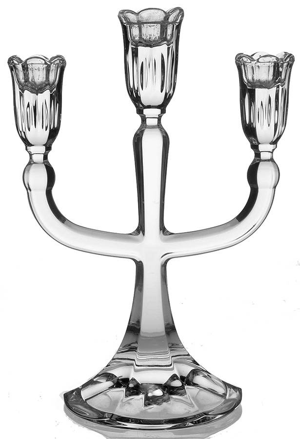 Sorrento (Giftware) 3 Light Candlestick by Waterford Crystal-1