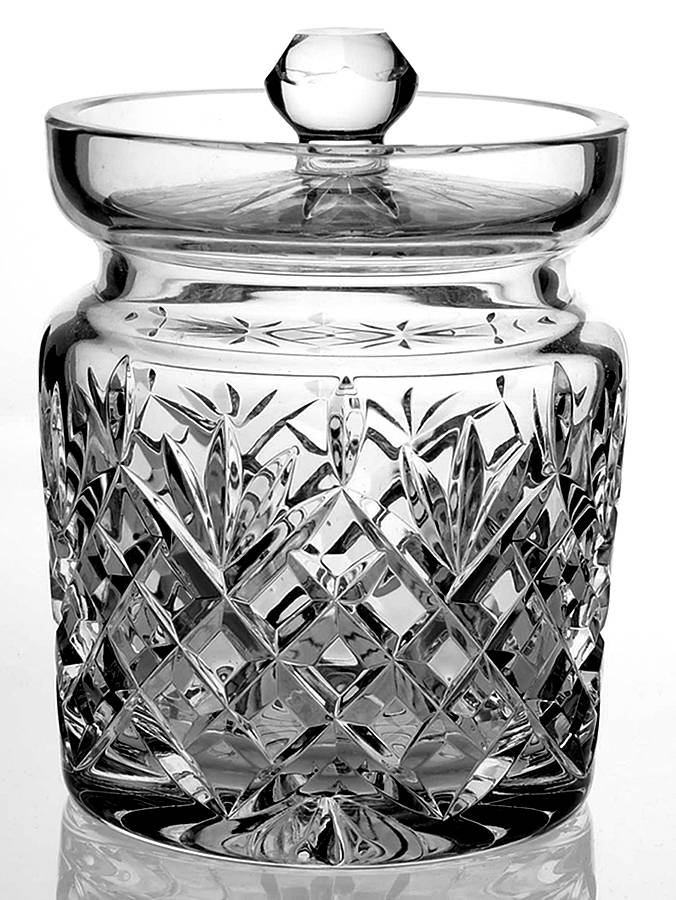 WAT17 Biscuit Barrel & Lid by Waterford Crystal-1