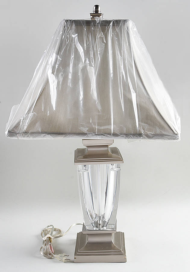 Metra 29" Electric Lamp & Shade by Waterford Crystal-1